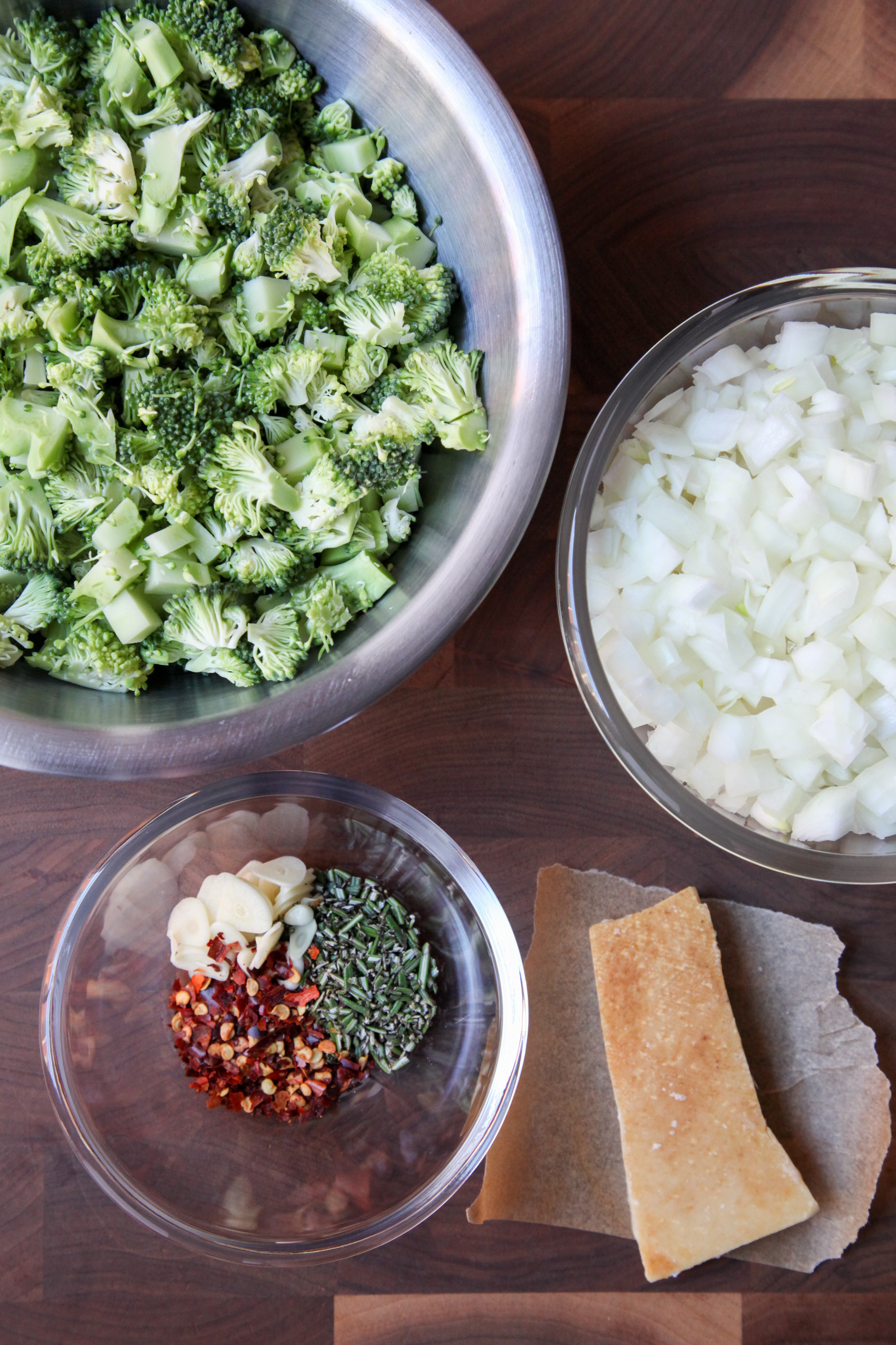 Broccoli White Bean Soup Ingredients