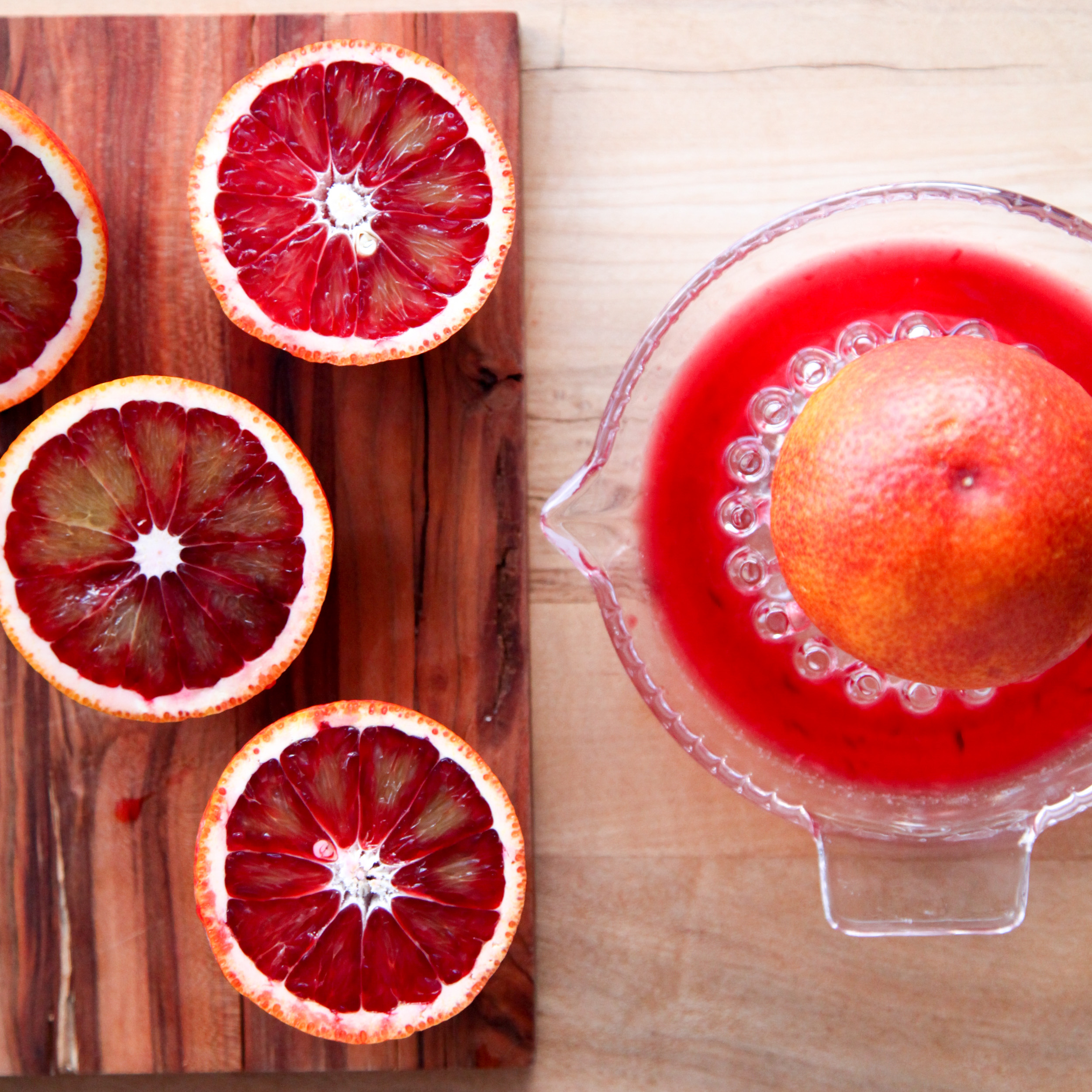 Juicing Blood Oranges