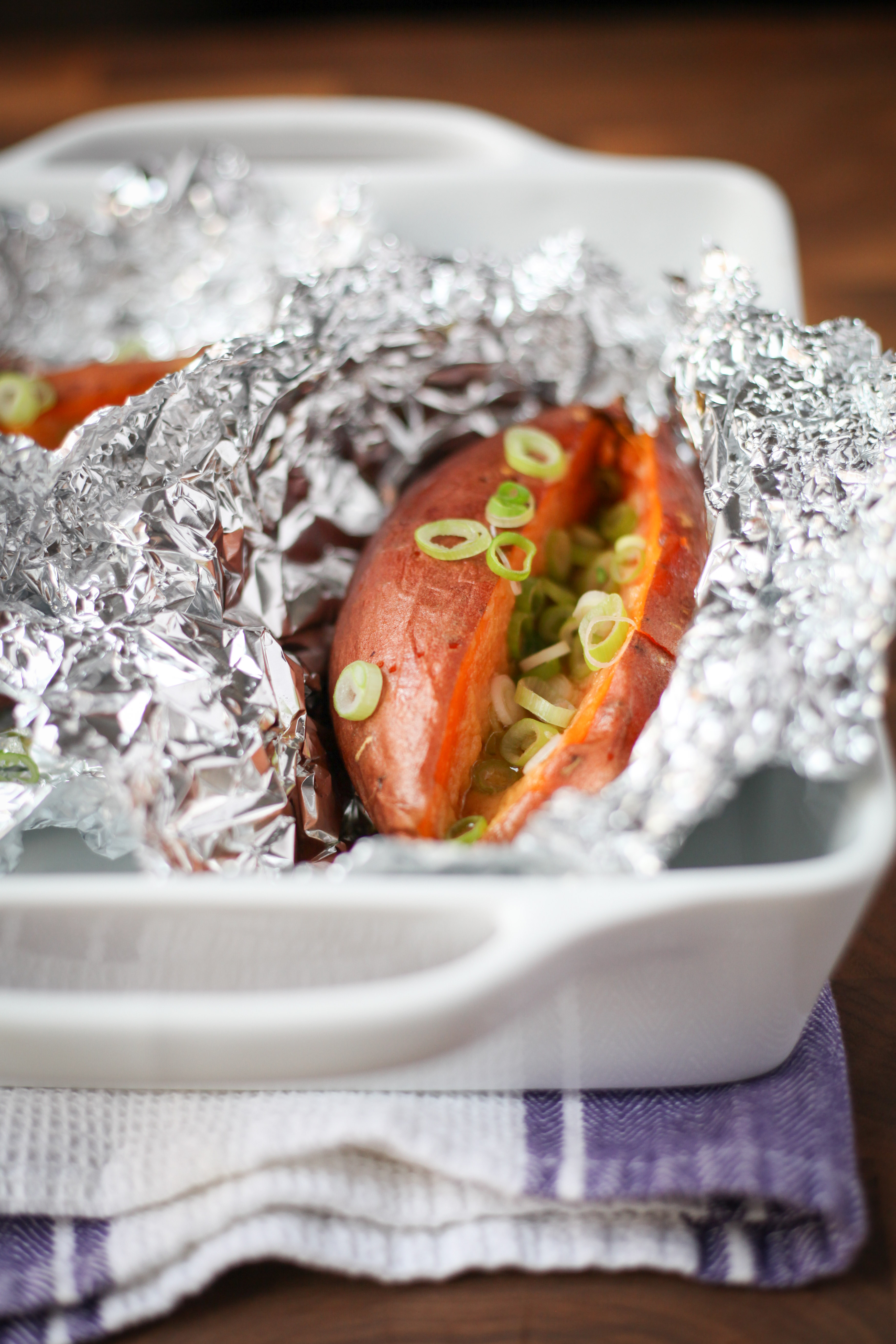 Baked-Sweet-Potatoes-With-Miso-Butter-and-Scallions