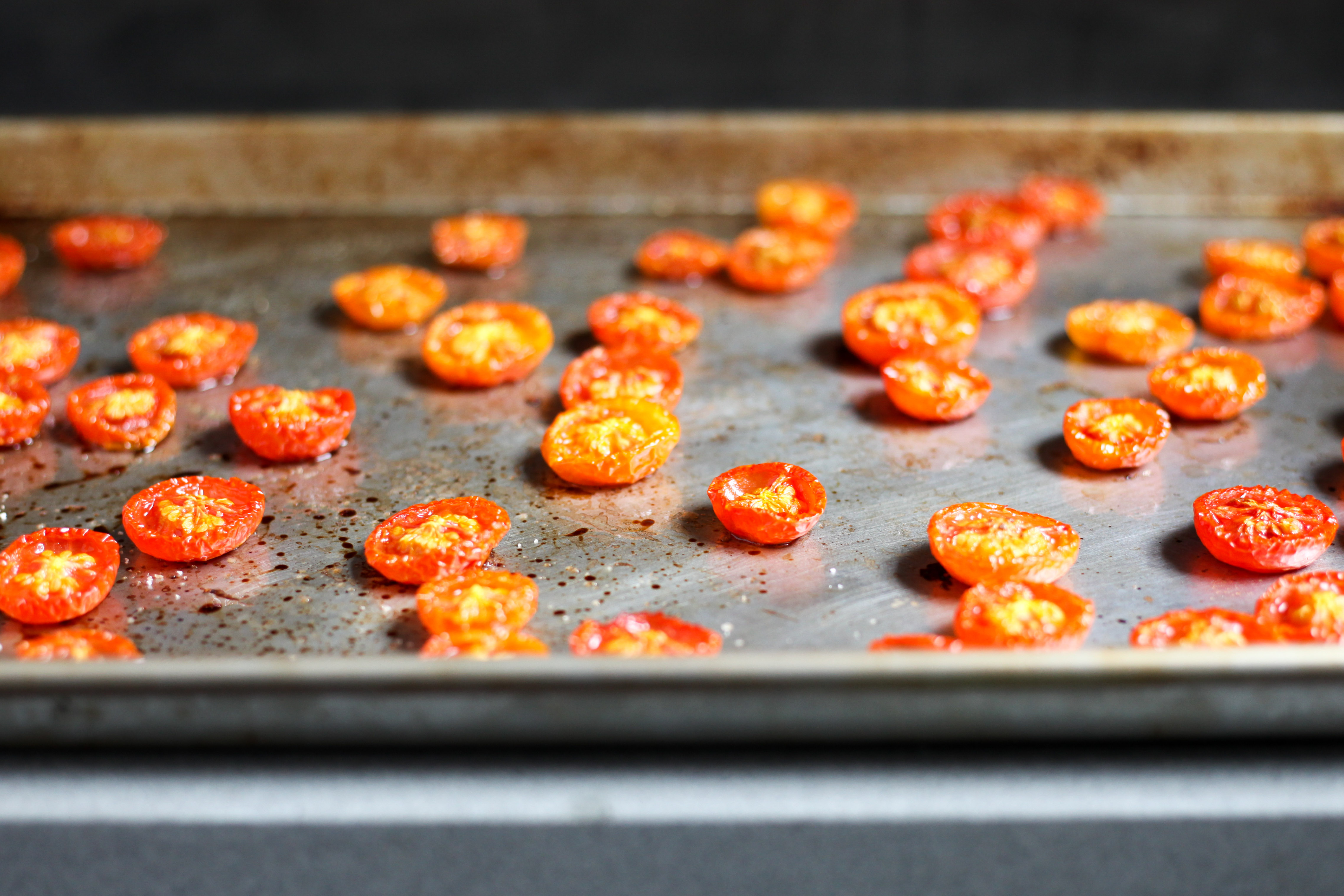 Roasted cherry tomatoes