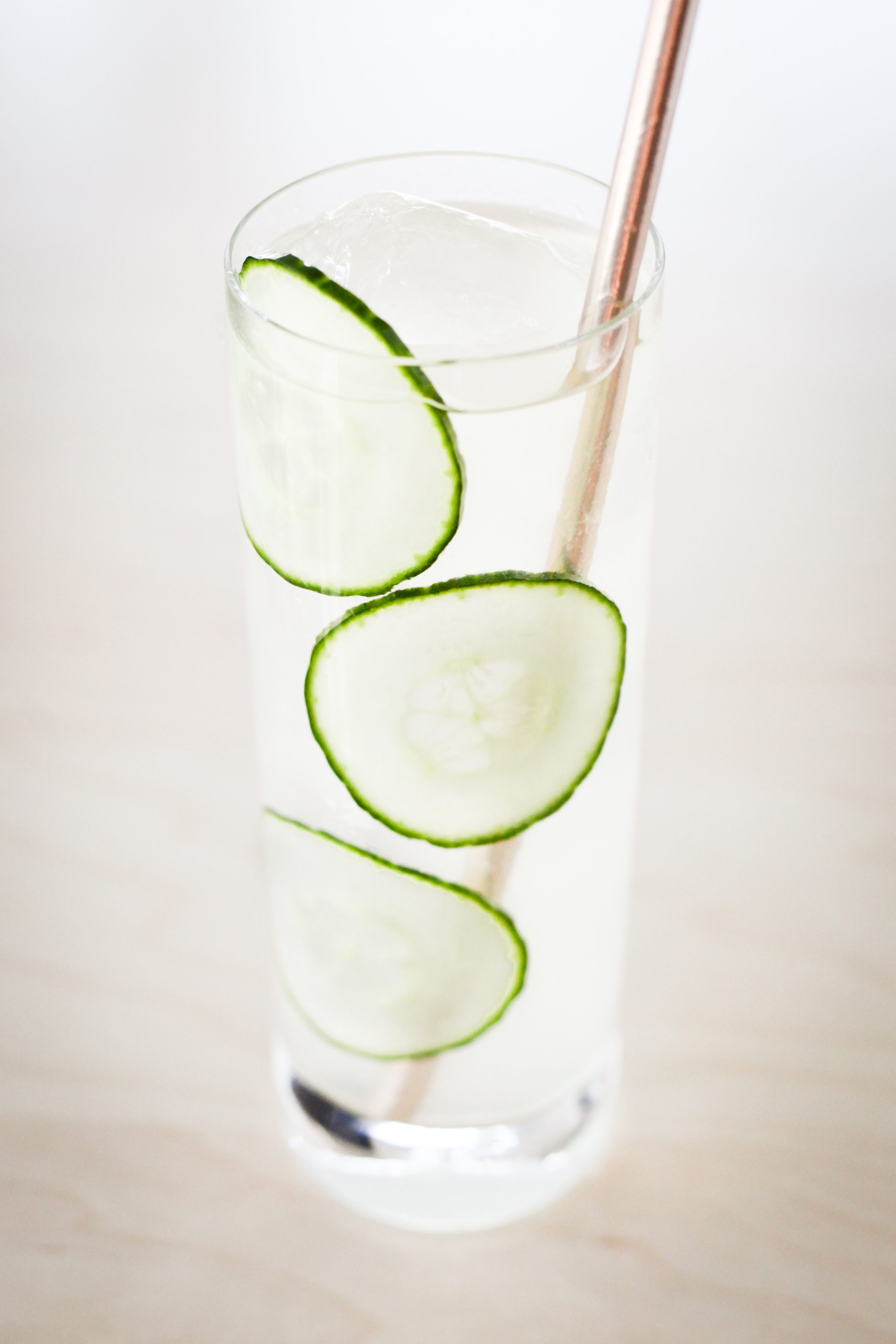 Cucumber Moscow Mule | amodestfeast.com | @amodestfeast