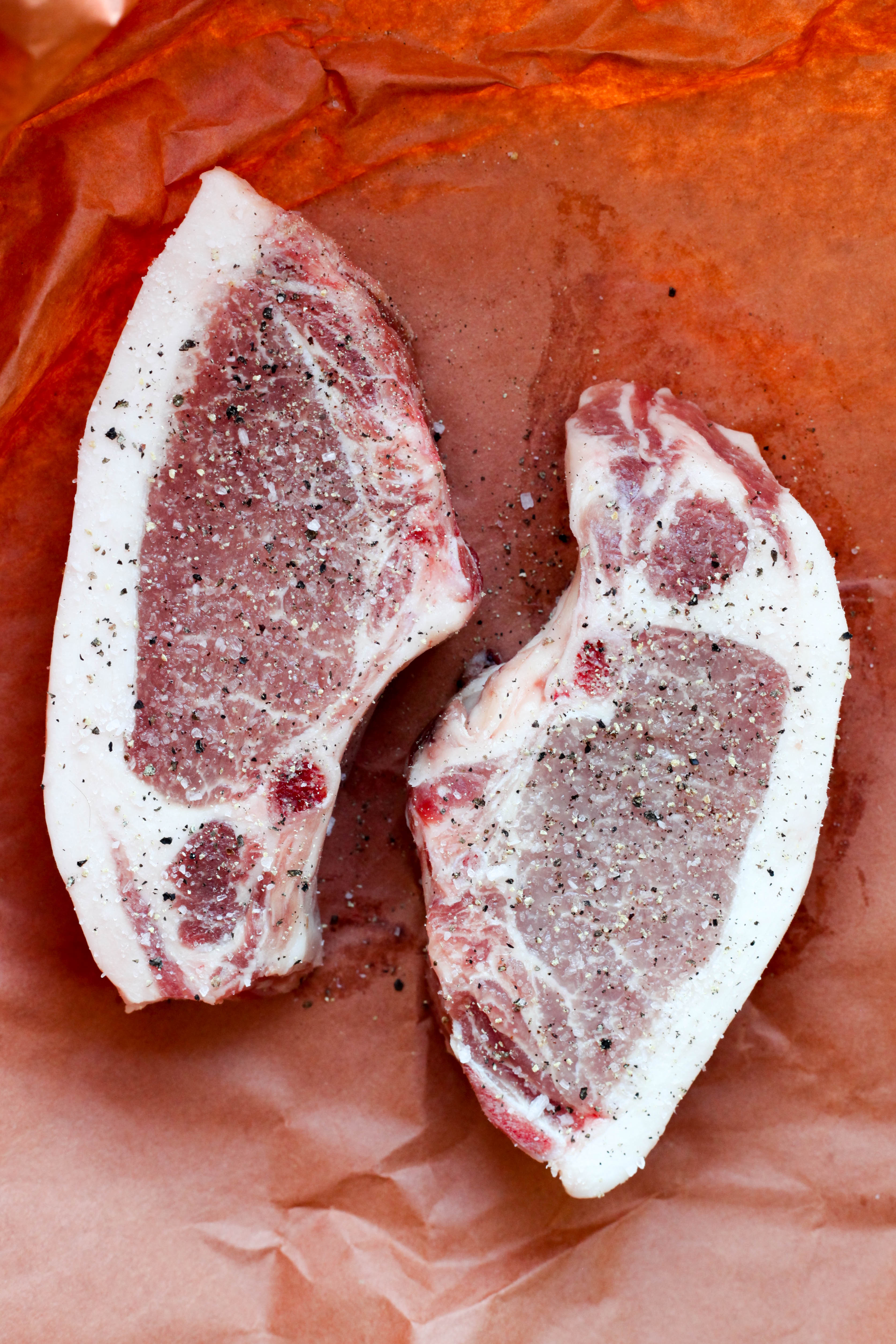 Bone-in pork chops