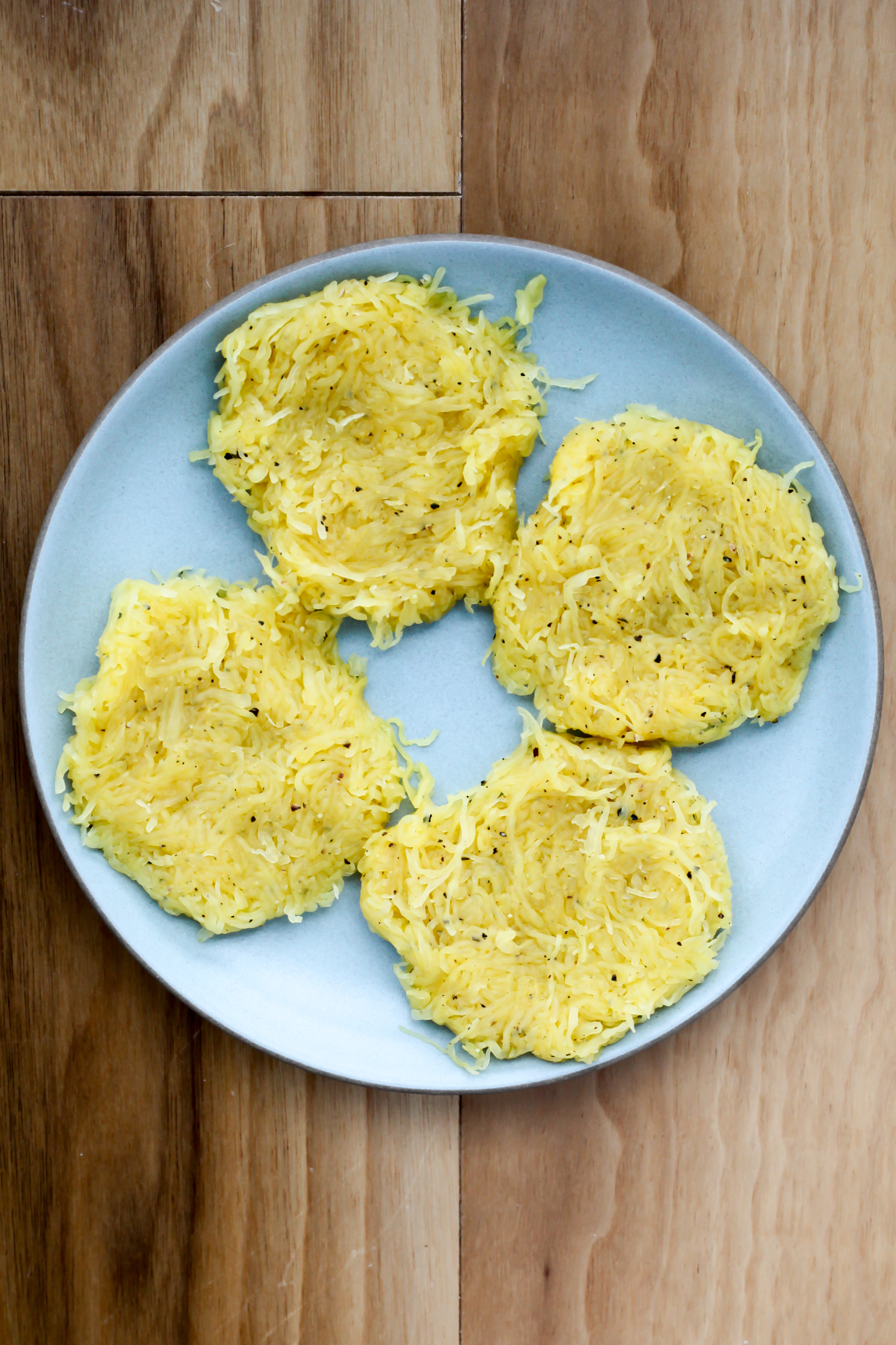 Spaghetti squash patties