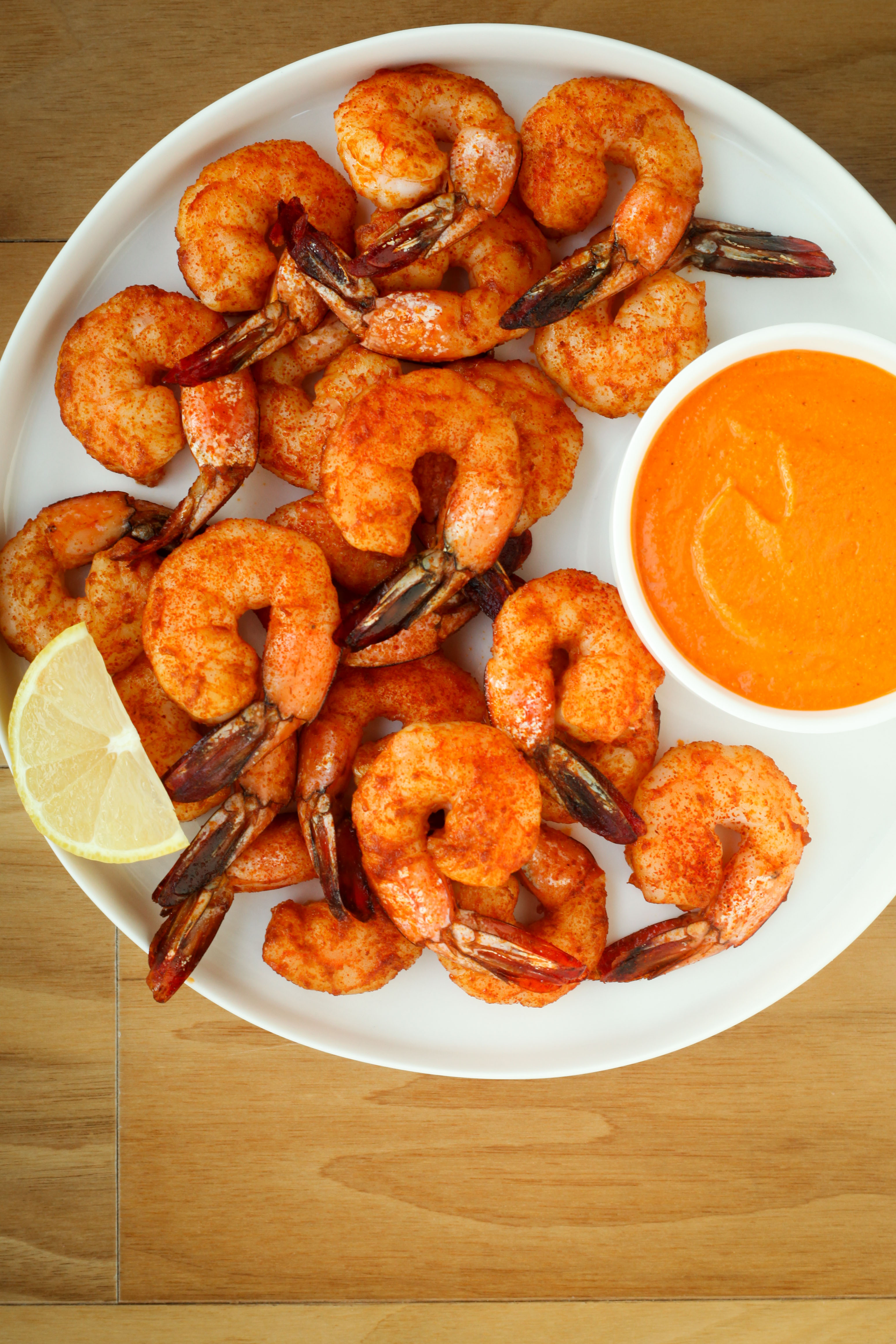 Roasted Catalan Shrimp With Romesco Sauce (Paleo/Whole30) | A Modest Feast | @amodestfeast