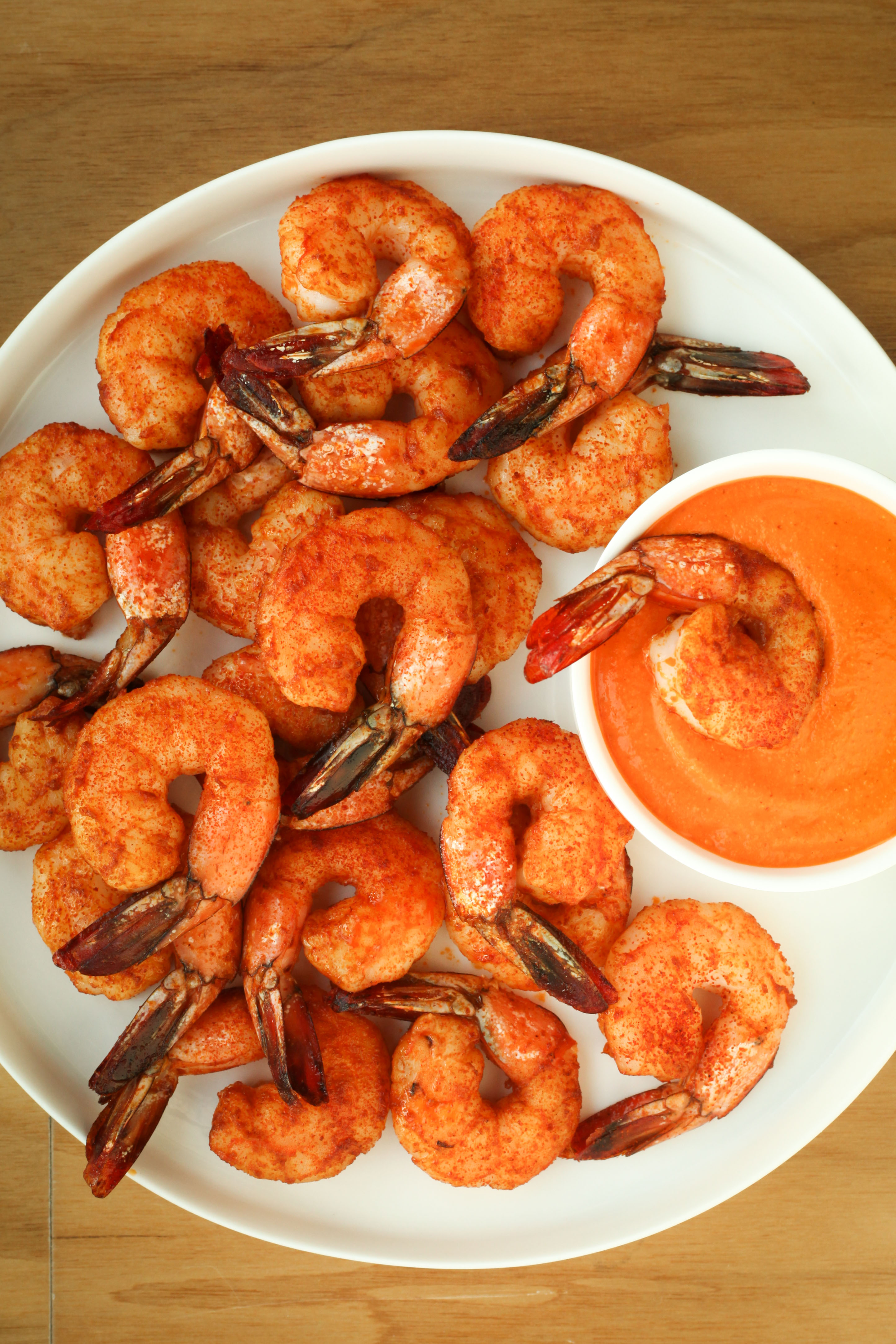 Jumbo Shrimp with Romesco Sauce Recipe